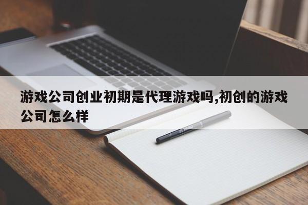 游戏公司创业初期是代理游戏吗,初创的游戏公司怎么样