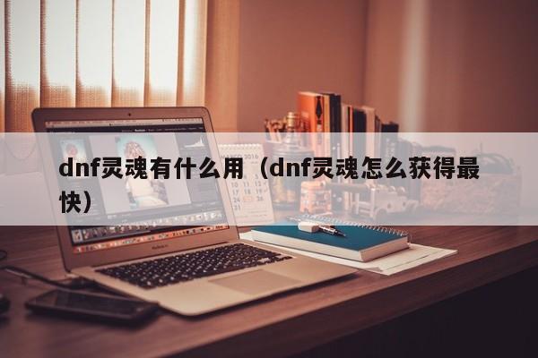 dnf灵魂有什么用（dnf灵魂怎么获得最快）