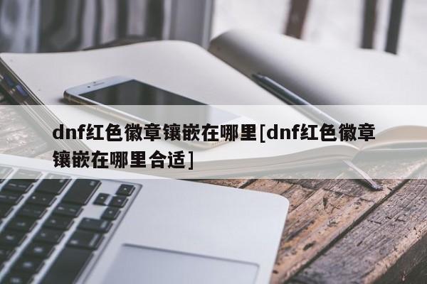 dnf红色徽章镶嵌在哪里[dnf红色徽章镶嵌在哪里合适]