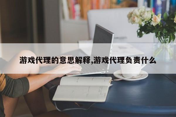 游戏代理的意思解释,游戏代理负责什么